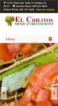 Mobile Screenshot of elchilitosfontana.com